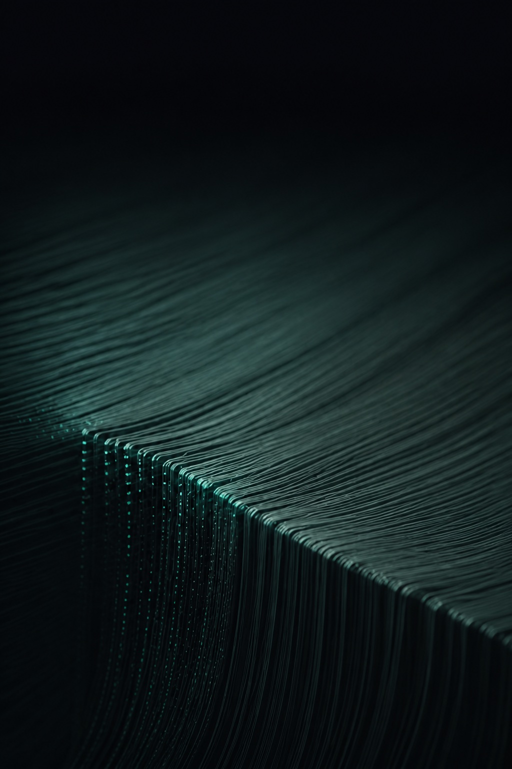 Layered behavioral records forming an ordered data matrix.